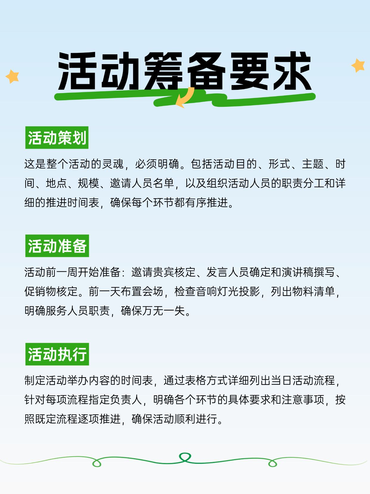 活动筹备与现场执行，流程要点全在这