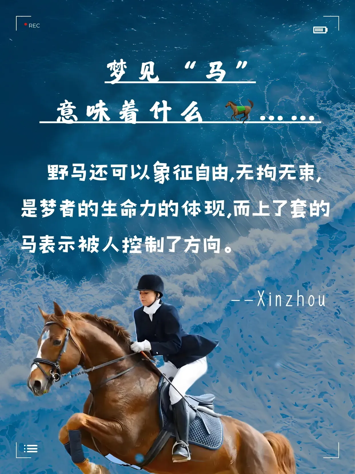 梦境解析，梦见跑马后来马死了——探索潜意识的隐喻与启示