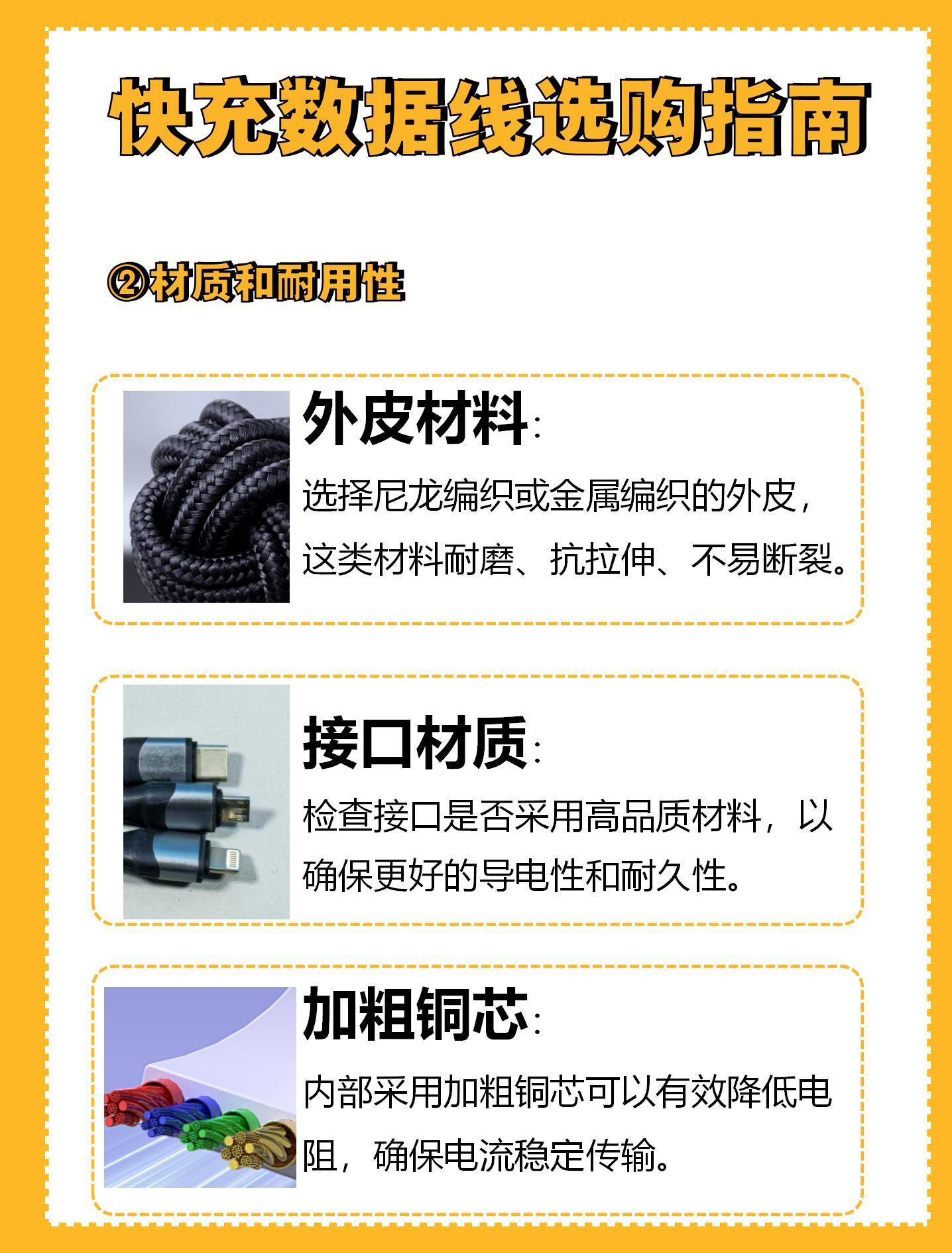 如何选购充电线  第1张