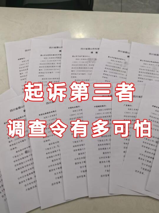 起诉小三调查令有多可怕，流水查个底朝天
