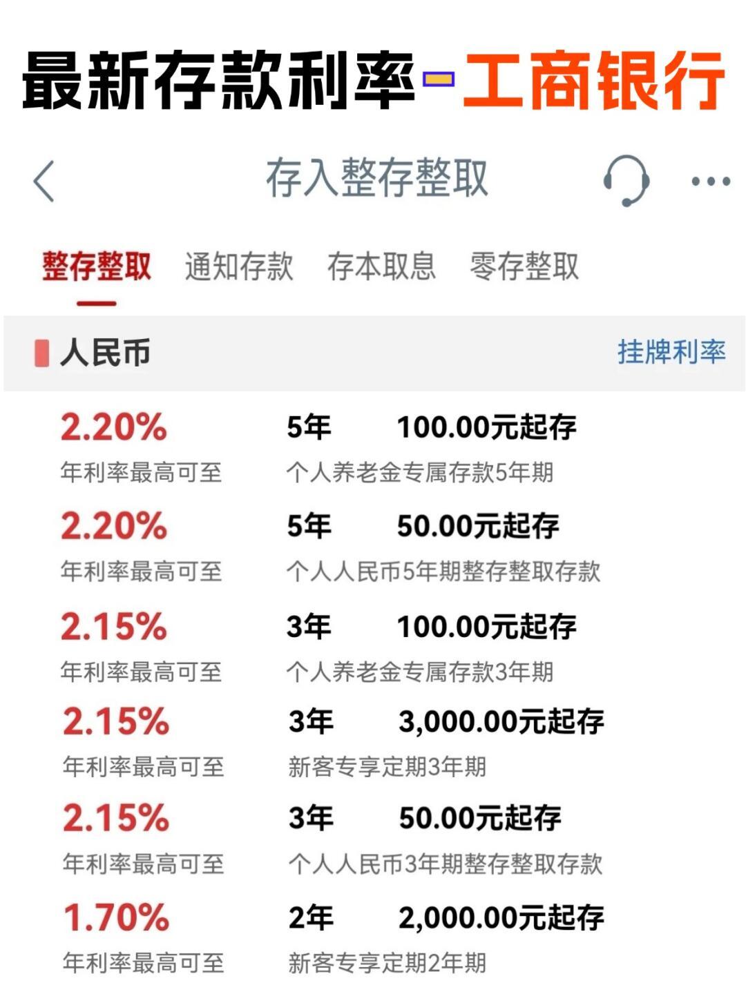 三大银行梯队，存钱哪家强？