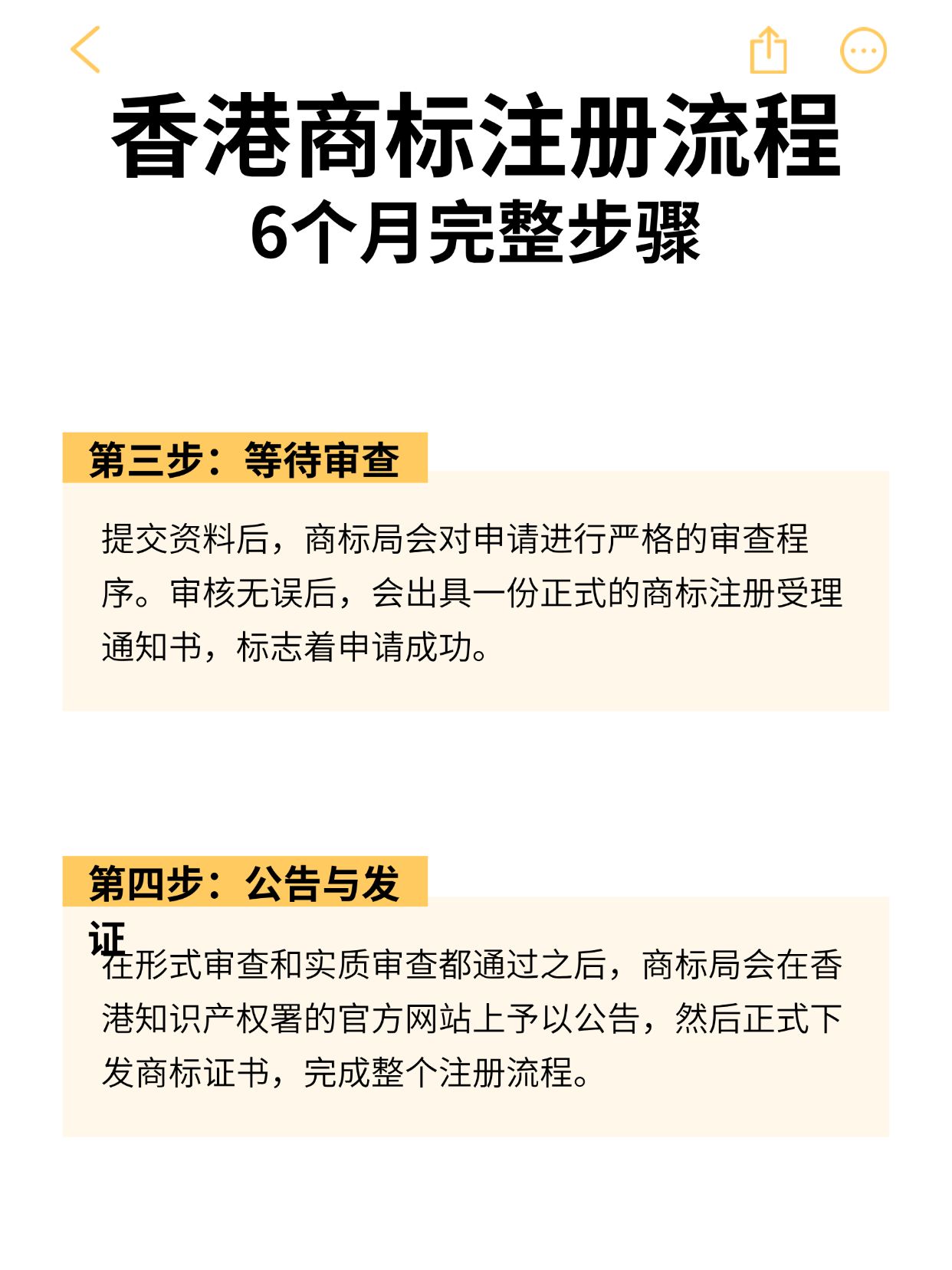 香港商标注册需要多久