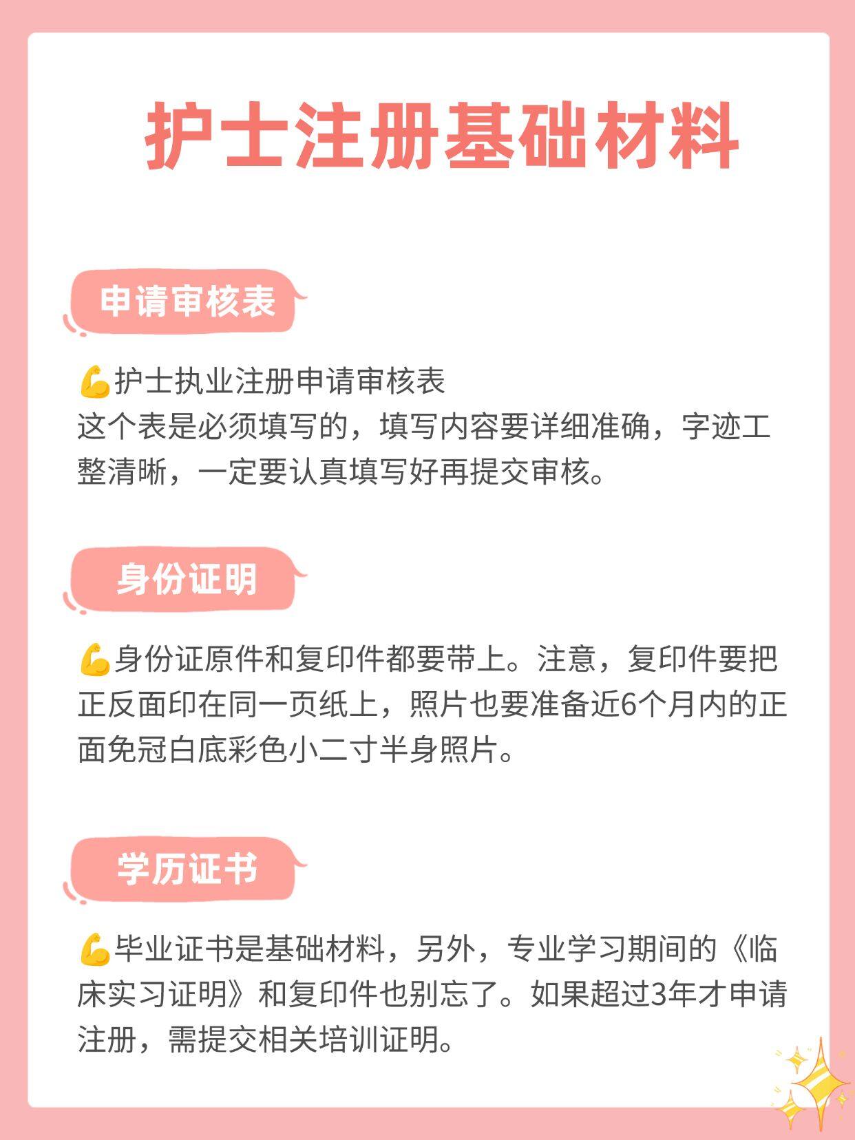 护士资格证网上注册需要什么资料