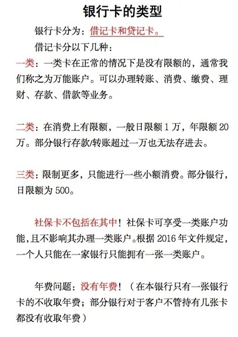 二类银行卡一天能转入多少钱？