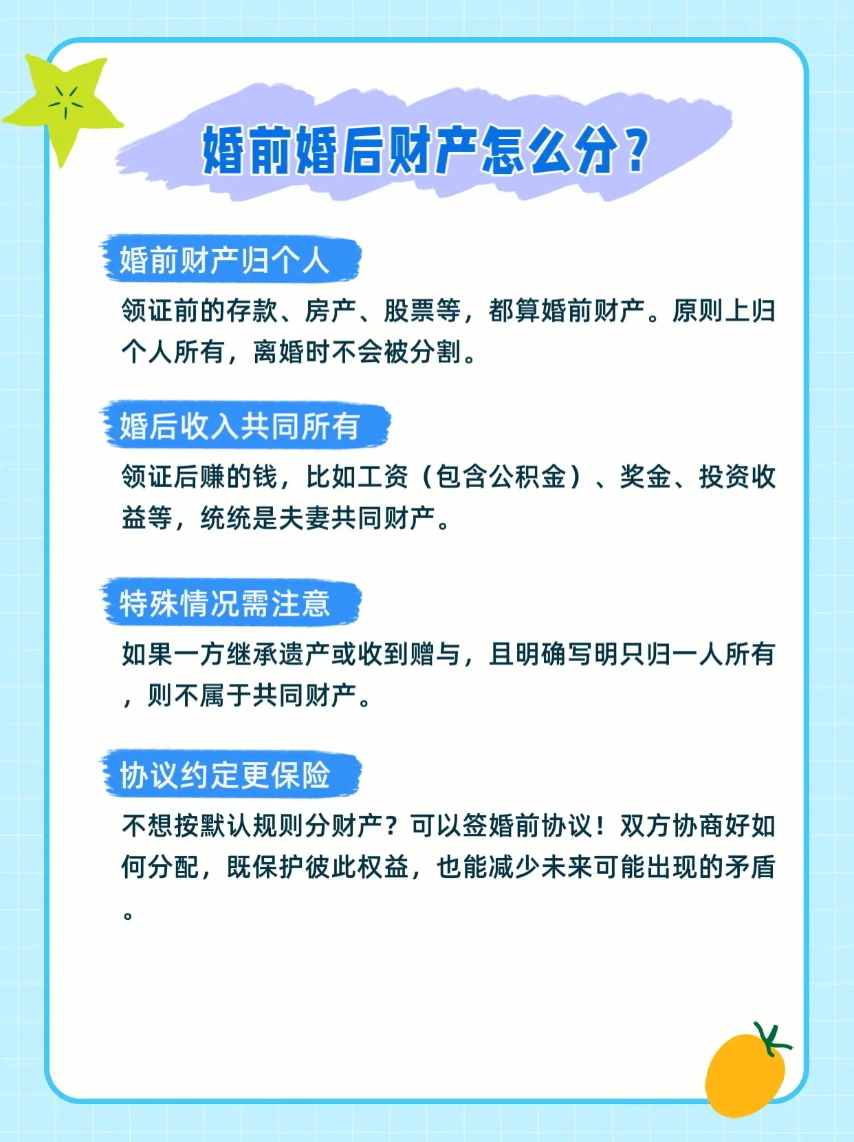 婚前/婚后财产如何界定？