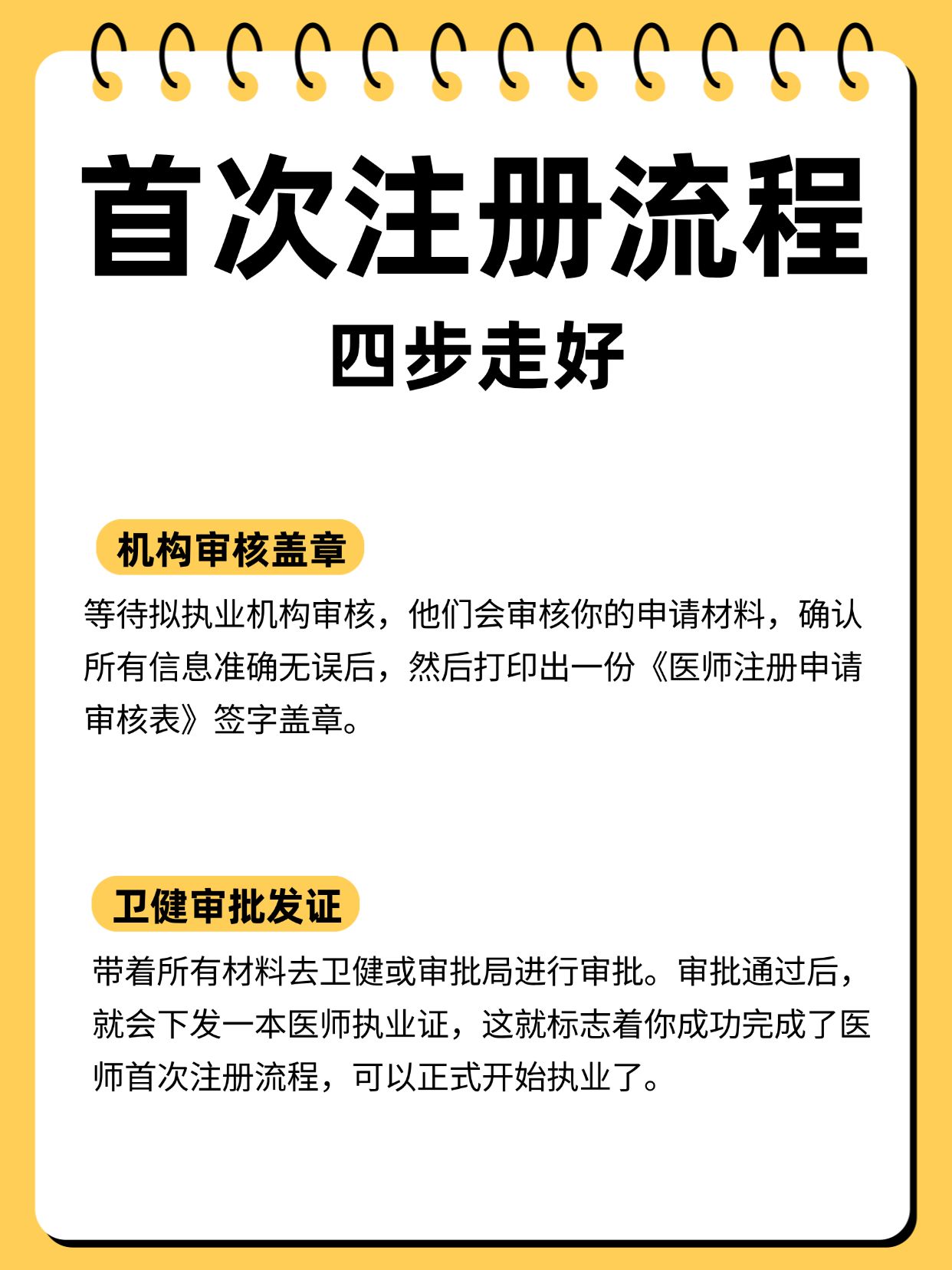 医师首次注册证明打印